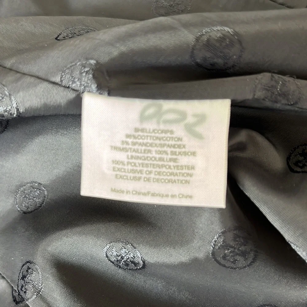 Tory Burch Black Blazer Size 10